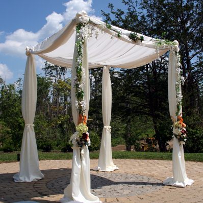 drape pergola