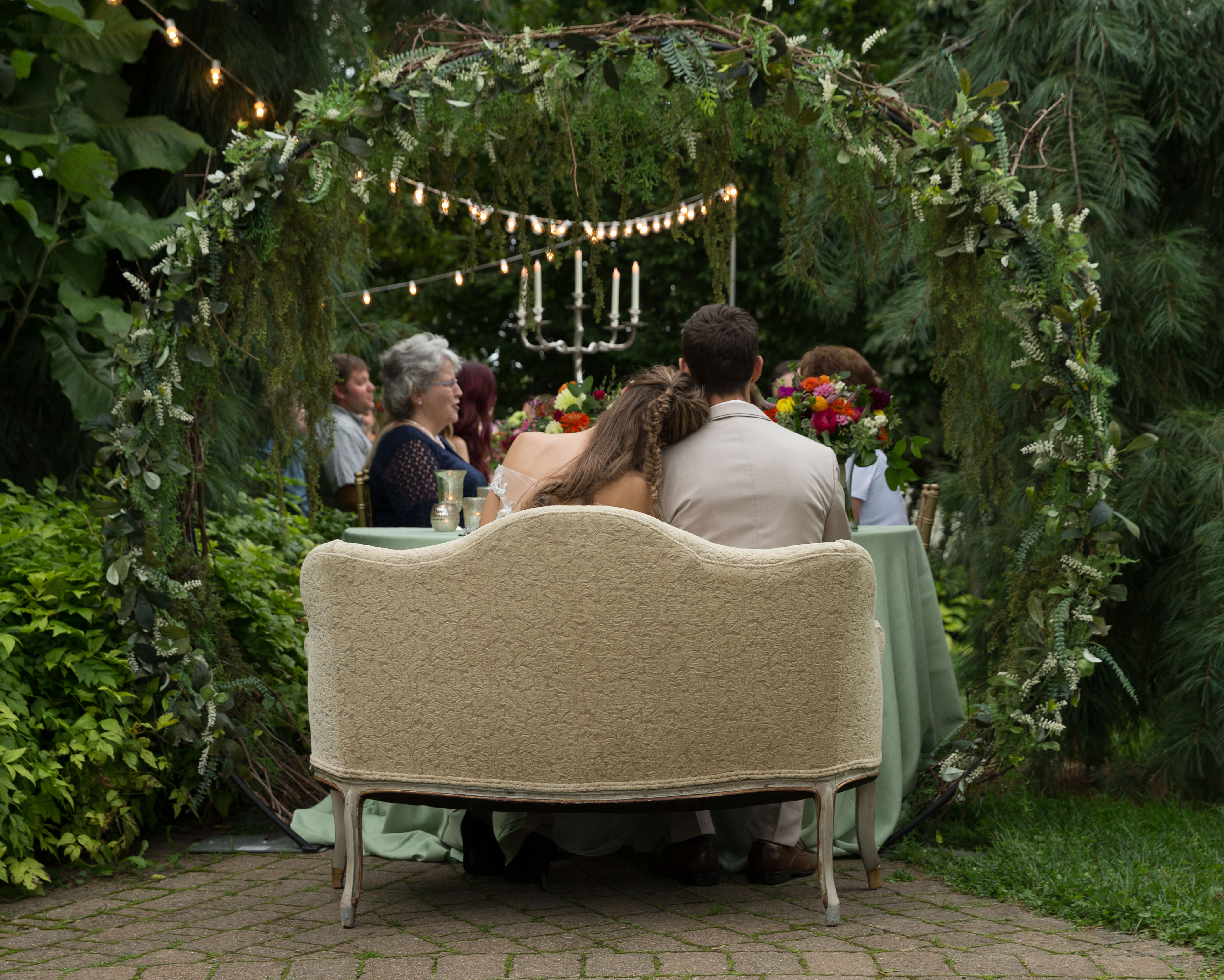 round twig arbor