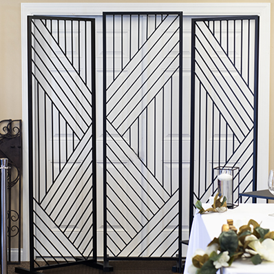 wrought iron screen