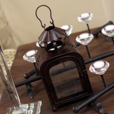 bronze lantern