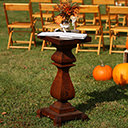 vintage pedestal