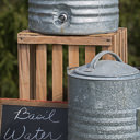wooden garden crate