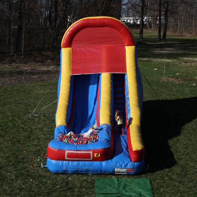 ball pit slide