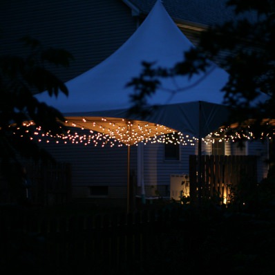 Cafe Lights, Chandeliers, Uplights, GOBOs, and Globe Lights