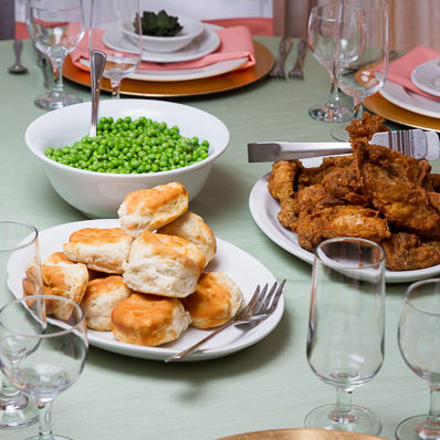Everything you need to Serve the meal. Beverage, Buffet, Coffee, and Dessert Service, as well as Trays, Stands, and Utensils